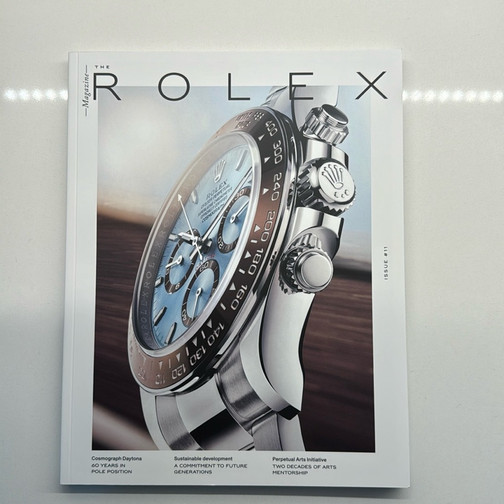 Rolex brand book. Flawless